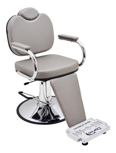 Poltrona Cadeira Pop Reclinável Barbearia Móveis Barbeiro